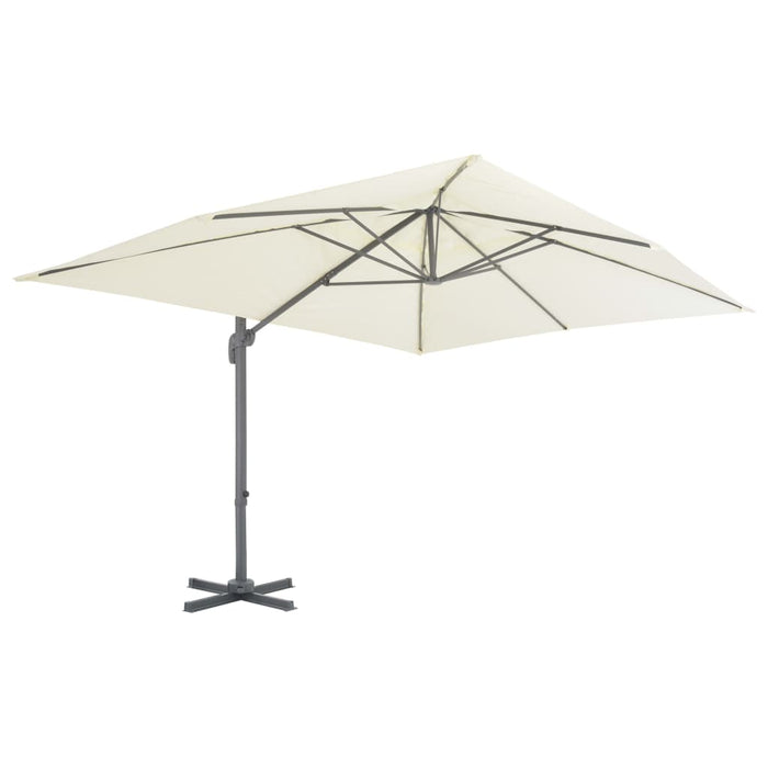 Umbrelă de soare de grădină, bază portabilă, nisipiu - WALTI WALTI