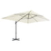 Umbrelă de soare de grădină, bază portabilă, nisipiu - WALTI WALTI