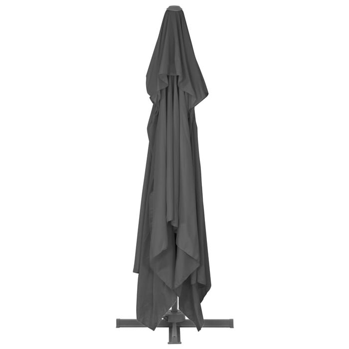 Umbrelă de soare de grădină, bază portabilă, antracit - WALTI WALTI
