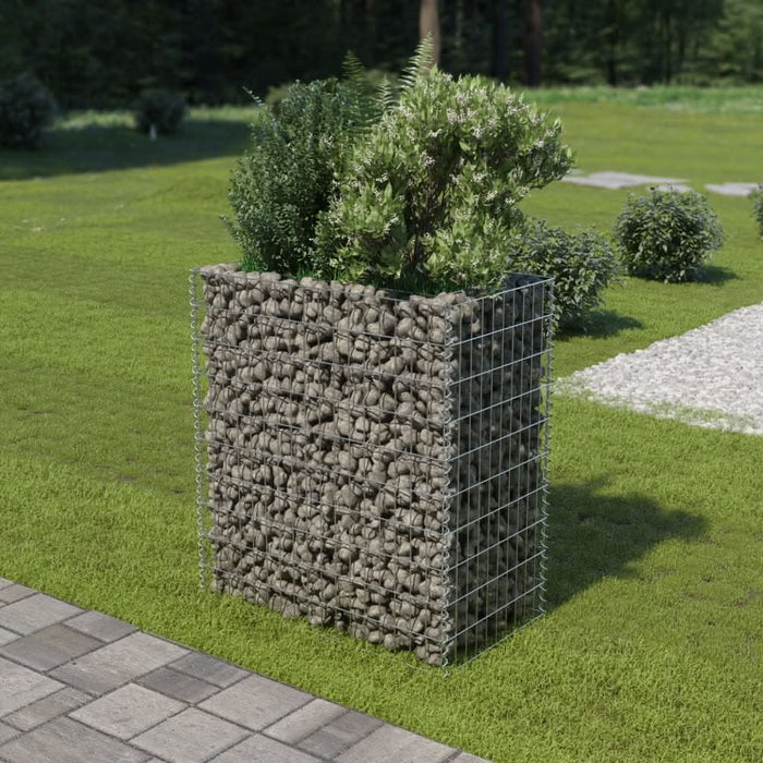 Strat înălțat gabion, 90x50x100 cm, oțel galvanizat - WALTI WALTI