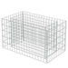 Strat înălțat gabion, 90 x 50 x 50 cm, oțel galvanizat - WALTI WALTI