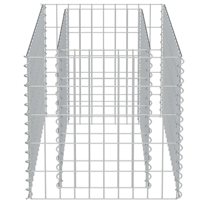 Strat înălțat gabion, 90 x 50 x 50 cm, oțel galvanizat - WALTI WALTI
