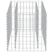 Strat înălțat gabion, 90 x 50 x 50 cm, oțel galvanizat - WALTI WALTI