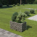 Strat înălțat gabion, 90 x 50 x 50 cm, oțel galvanizat - WALTI WALTI