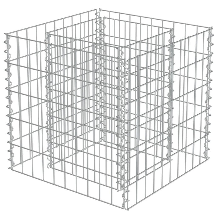 Strat înălțat gabion, 50 x 50 x 50 cm, oțel galvanizat - WALTI WALTI