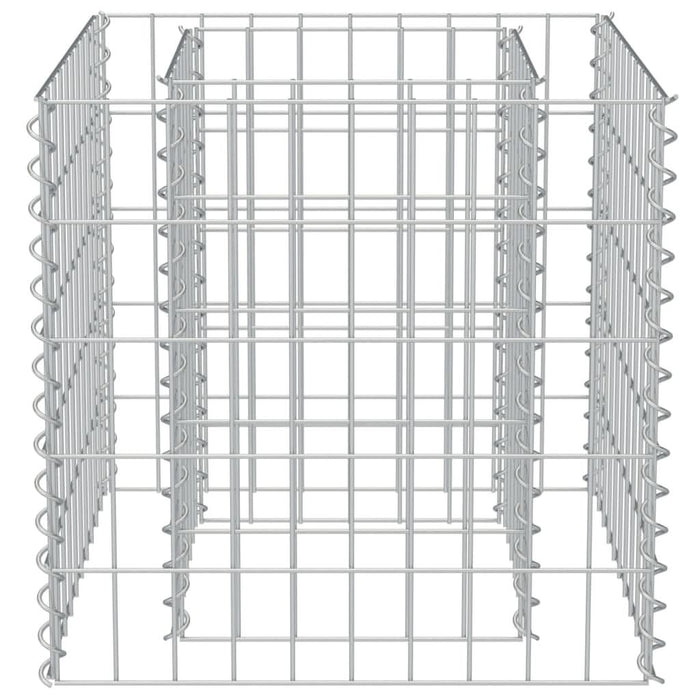Strat înălțat gabion, 50 x 50 x 50 cm, oțel galvanizat - WALTI WALTI