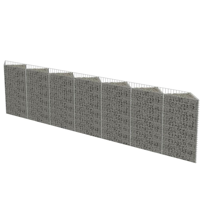 Perete gabion, oțel galvanizat, 450 x 30 x 100 cm - WALTI WALTI