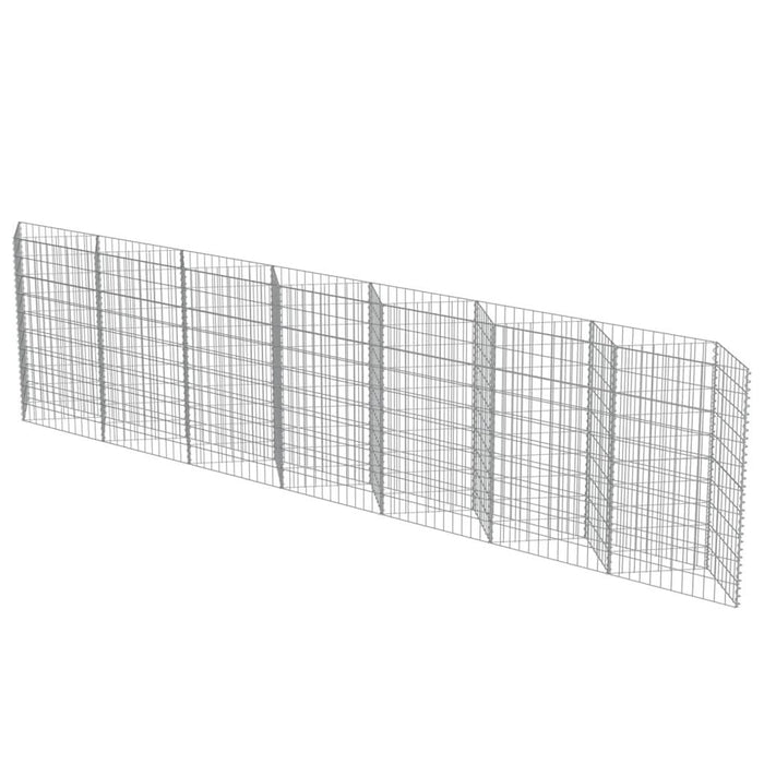 Perete gabion, oțel galvanizat, 450 x 30 x 100 cm - WALTI WALTI