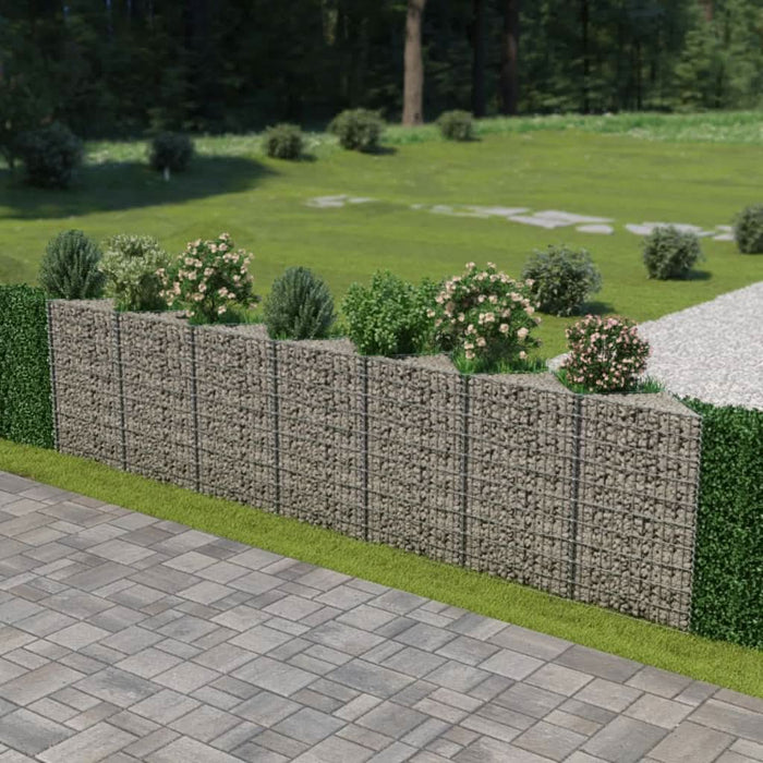 Perete gabion, oțel galvanizat, 450 x 30 x 100 cm - WALTI WALTI