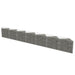 Gabion perete, oțel galvanizat, 450 x 30 x 50 cm - WALTI WALTI