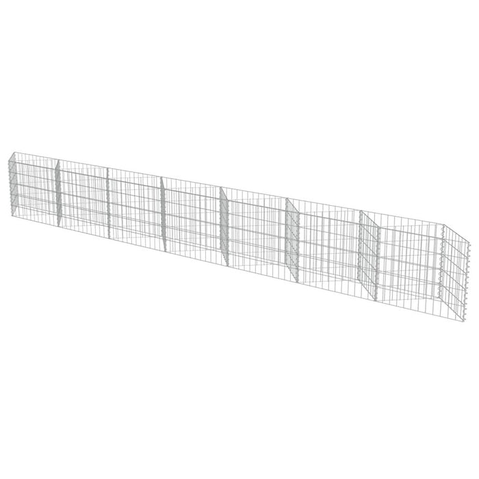 Gabion perete, oțel galvanizat, 450 x 30 x 50 cm - WALTI WALTI