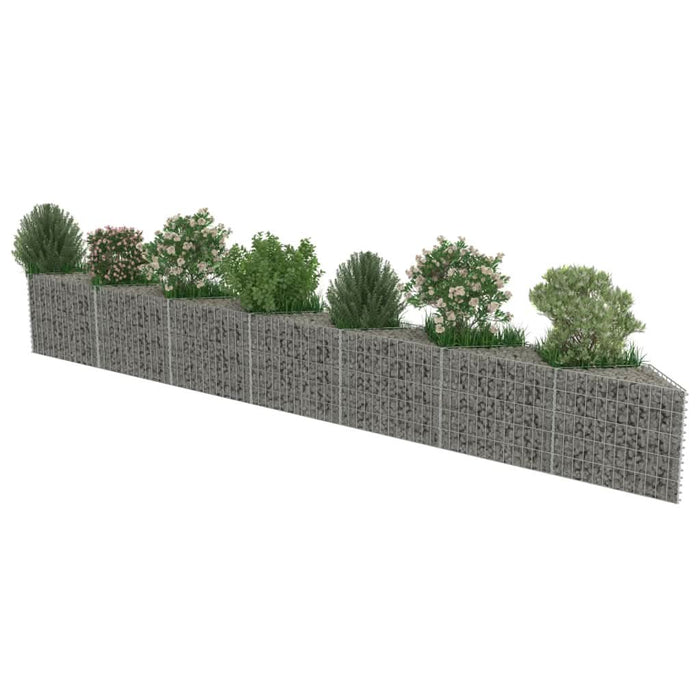 Gabion perete, oțel galvanizat, 450 x 30 x 50 cm - WALTI WALTI