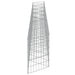Gabion perete, oțel galvanizat, 450 x 30 x 50 cm - WALTI WALTI