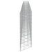 Perete gabion, 630 x 30 x 100 cm, oțel galvanizat - WALTI WALTI