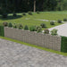 Perete gabion, 630 x 30 x 100 cm, oțel galvanizat - WALTI WALTI