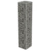 Perete gabion cu capace, 20x20x100 cm, oțel galvanizat - WALTI WALTI