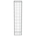 Perete gabion cu capace, 20x20x100 cm, oțel galvanizat - WALTI WALTI