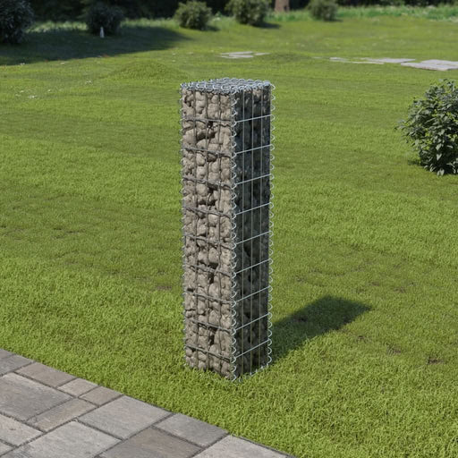 Perete gabion cu capace, 20x20x100 cm, oțel galvanizat - WALTI WALTI