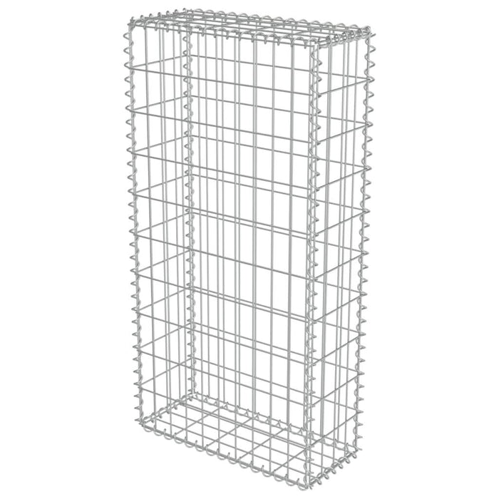 Perete gabion cu capace, 50 x 20 x 100 cm, oțel galvanizat - WALTI WALTI
