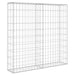 Perete gabion cu capace, 80 x 20 x 100 cm, oțel galvanizat - WALTI WALTI
