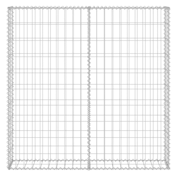 Perete gabion cu capace, 80 x 20 x 100 cm, oțel galvanizat - WALTI WALTI