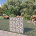 Perete gabion cu capace, 80 x 20 x 100 cm, oțel galvanizat - WALTI WALTI