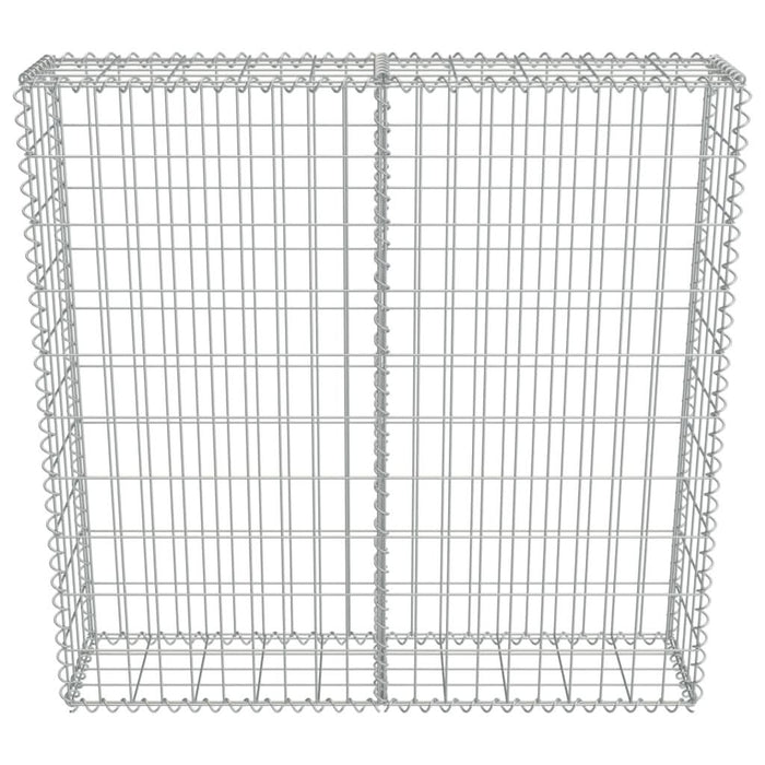 Perete gabion cu capace, oțel galvanizat, 100 x 20 x 100 cm - WALTI WALTI