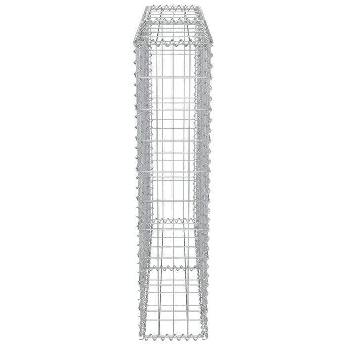 Perete gabion cu capace, oțel galvanizat, 100 x 20 x 100 cm - WALTI WALTI