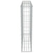 Perete gabion cu capace, oțel galvanizat, 100 x 20 x 100 cm - WALTI WALTI