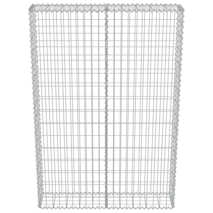 Perete gabion cu capace, 100 x 20 x 150 cm, oțel galvanizat - WALTI WALTI