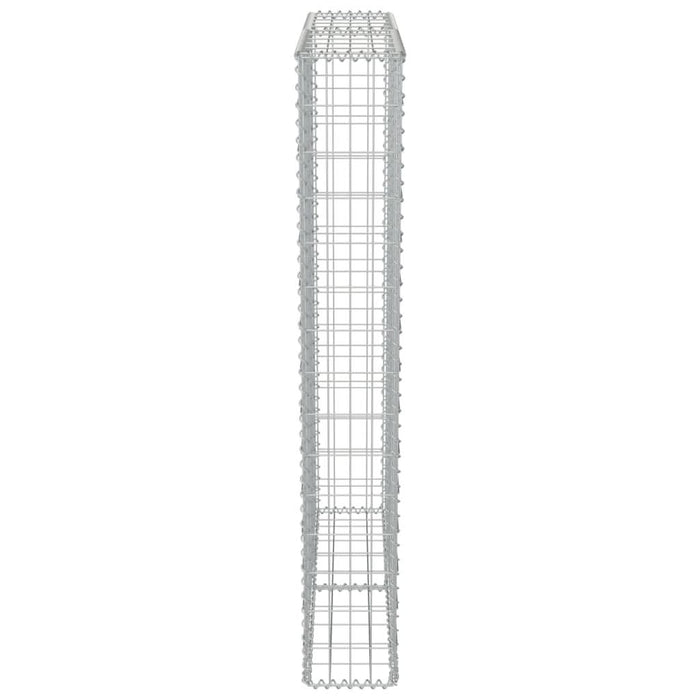 Perete gabion cu capace, 100 x 20 x 150 cm, oțel galvanizat - WALTI WALTI