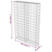 Perete gabion cu capace, 100 x 20 x 150 cm, oțel galvanizat - WALTI WALTI