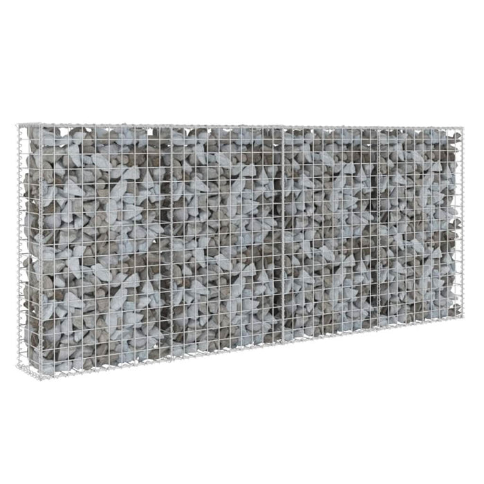Perete gabion cu capace, 200x20x85 cm, oțel galvanizat - WALTI WALTI
