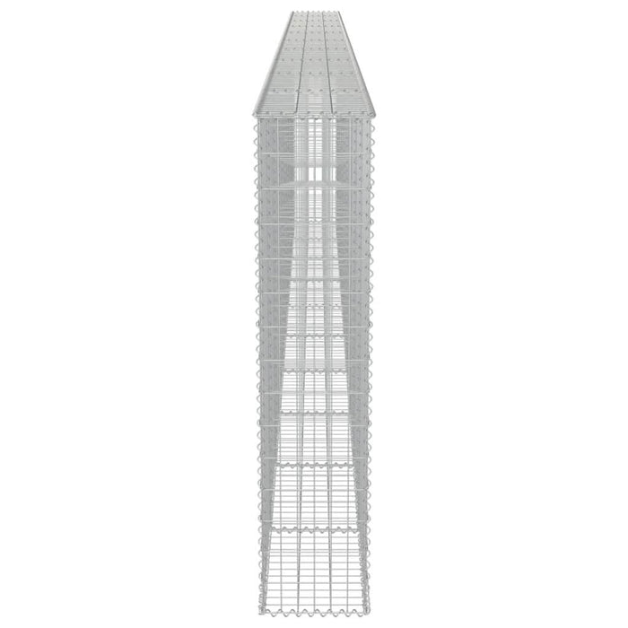 Perete gabion cu capace, 600 x 30 x 150 cm, oțel galvanizat - WALTI WALTI