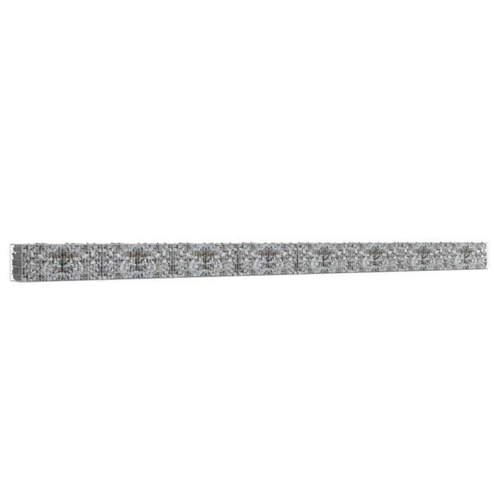 Perete gabion cu capace, 900 x 50 x 50 cm, oțel galvanizat - WALTI WALTI