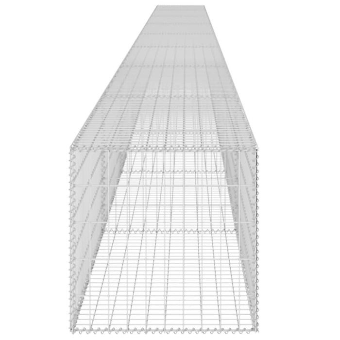 Perete gabion cu capace, 900 x 50 x 50 cm, oțel galvanizat - WALTI WALTI