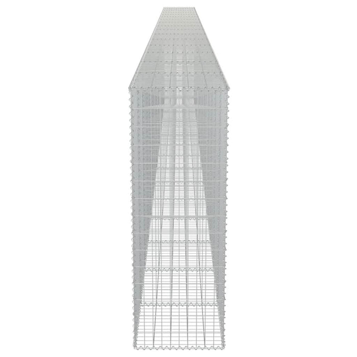 Perete gabion cu capace, 900 x 50 x 150 cm, oțel galvanizat - WALTI WALTI