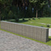 Perete gabion cu capace, 900 x 50 x 150 cm, oțel galvanizat - WALTI WALTI