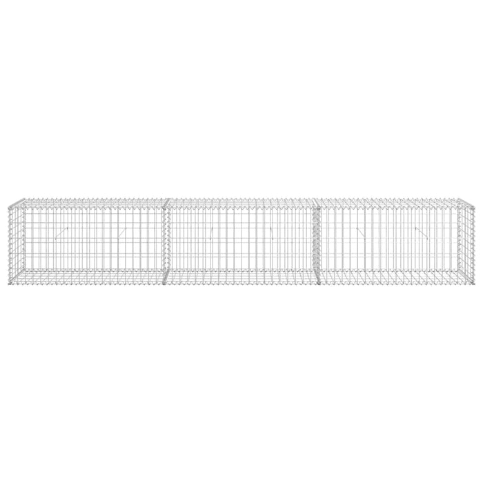 Perete gabion cu capace, 300 x 50 x 50 cm, oțel galvanizat - WALTI WALTI