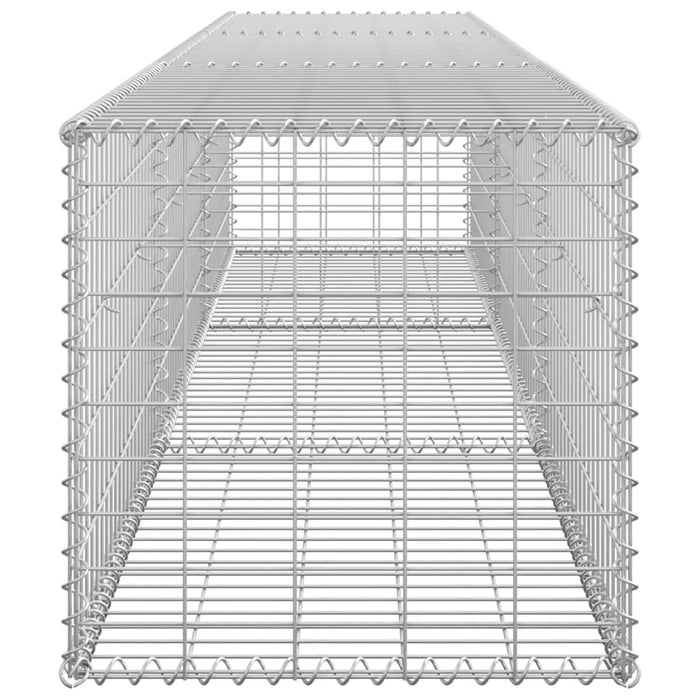 Perete gabion cu capace, 300 x 50 x 50 cm, oțel galvanizat - WALTI WALTI