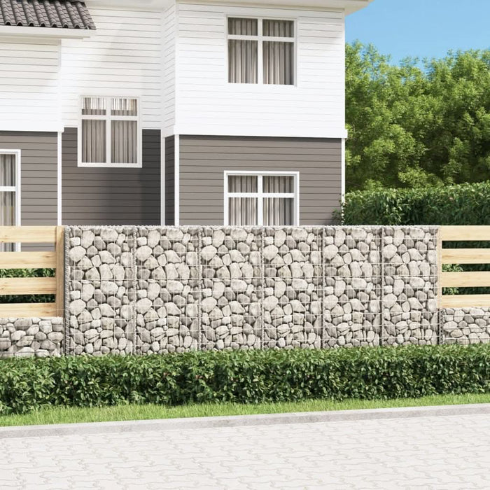 Perete gabion cu capace, 300x50x100 cm, oțel galvanizat - WALTI WALTI