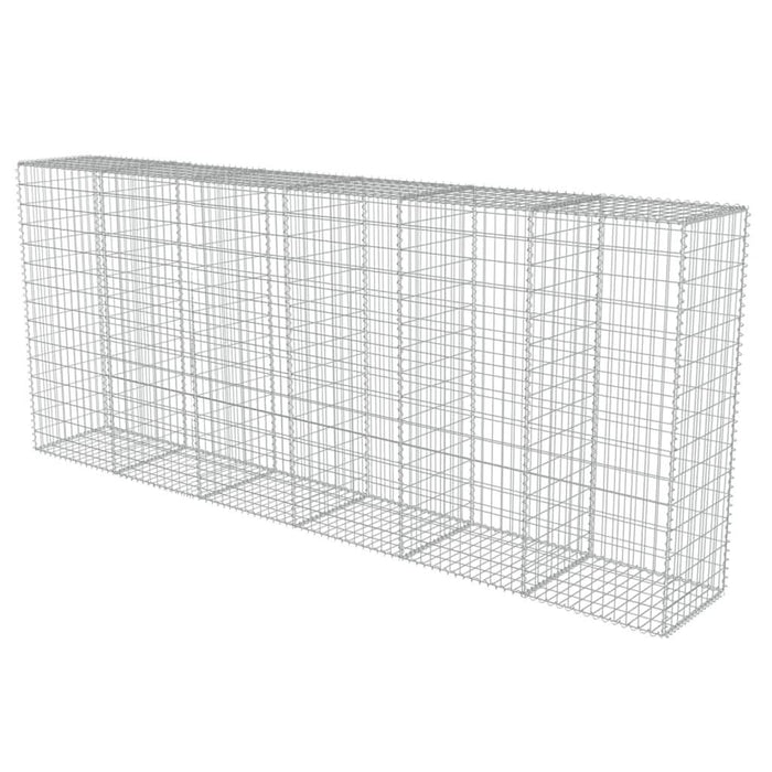 Perete gabion cu capace, 300 x 50 x 150 cm, oțel galvanizat - WALTI WALTI