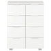 Dulap, alb extralucios, 60x35x80 cm, lemn prelucrat - WALTI WALTI