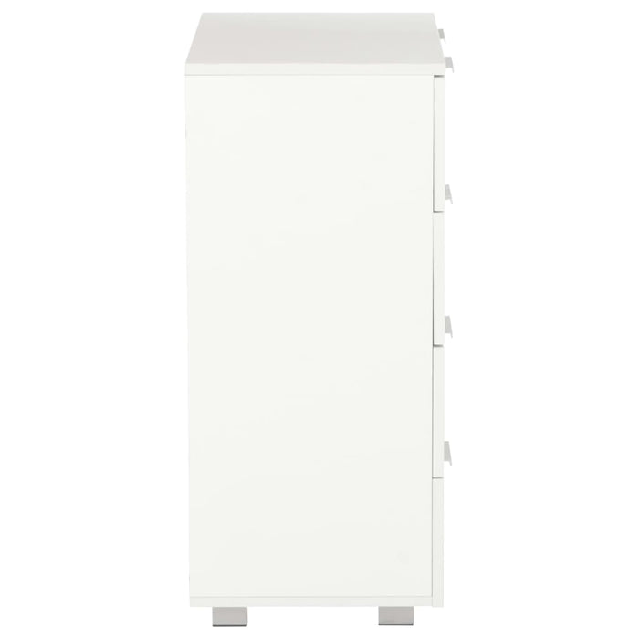 Dulap, alb extralucios, 60x35x80 cm, lemn prelucrat - WALTI WALTI