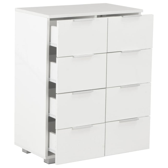 Dulap, alb extralucios, 60x35x80 cm, lemn prelucrat - WALTI WALTI