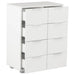 Dulap, alb extralucios, 60x35x80 cm, lemn prelucrat - WALTI WALTI