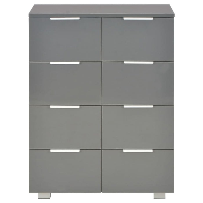 Dulap, gri extralucios, 60x35x80 cm, lemn prelucrat - WALTI WALTI