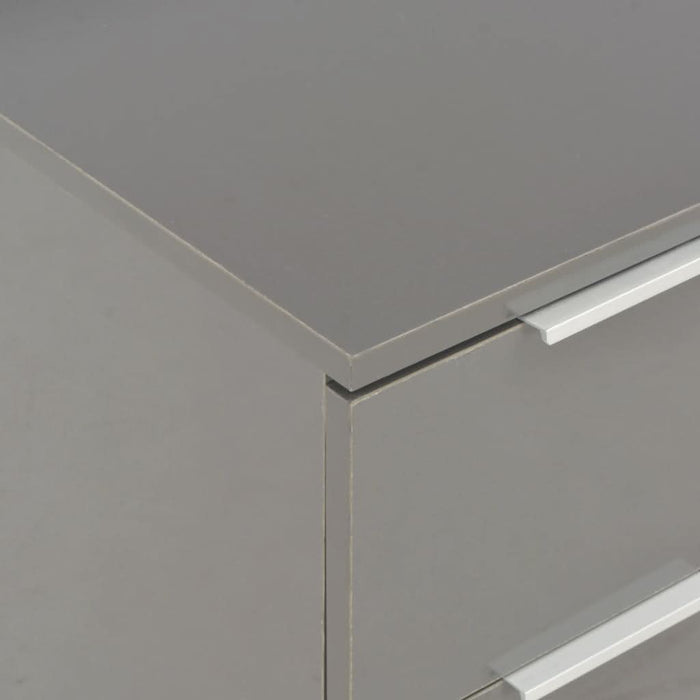 Dulap, gri extralucios, 60x35x80 cm, lemn prelucrat - WALTI WALTI