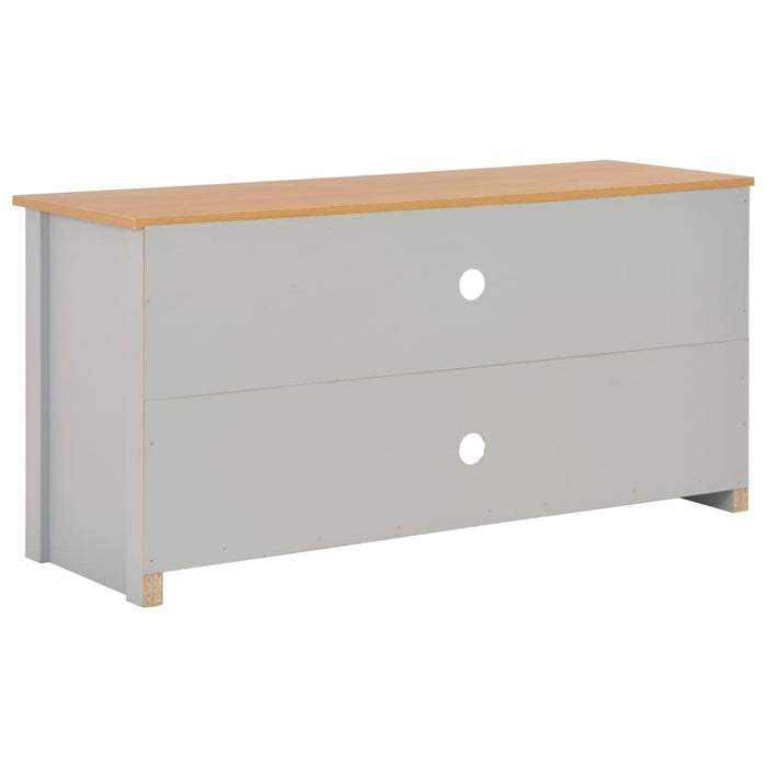 Comodă TV, gri, 120 x 39 x 58 cm - WALTI WALTI