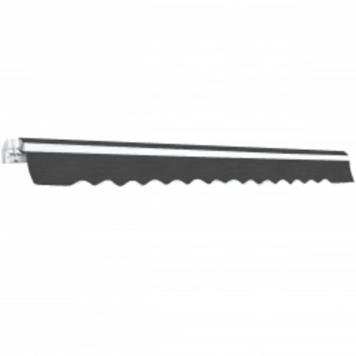 Copertină pliabilă acționată manual, antracit, 600 cm - WALTI WALTI